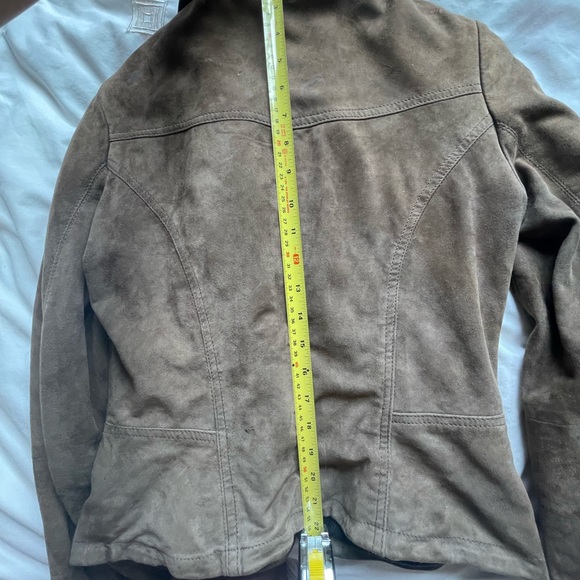 Free People genuine Suede leather moto jacket. - Picture 9 of 15